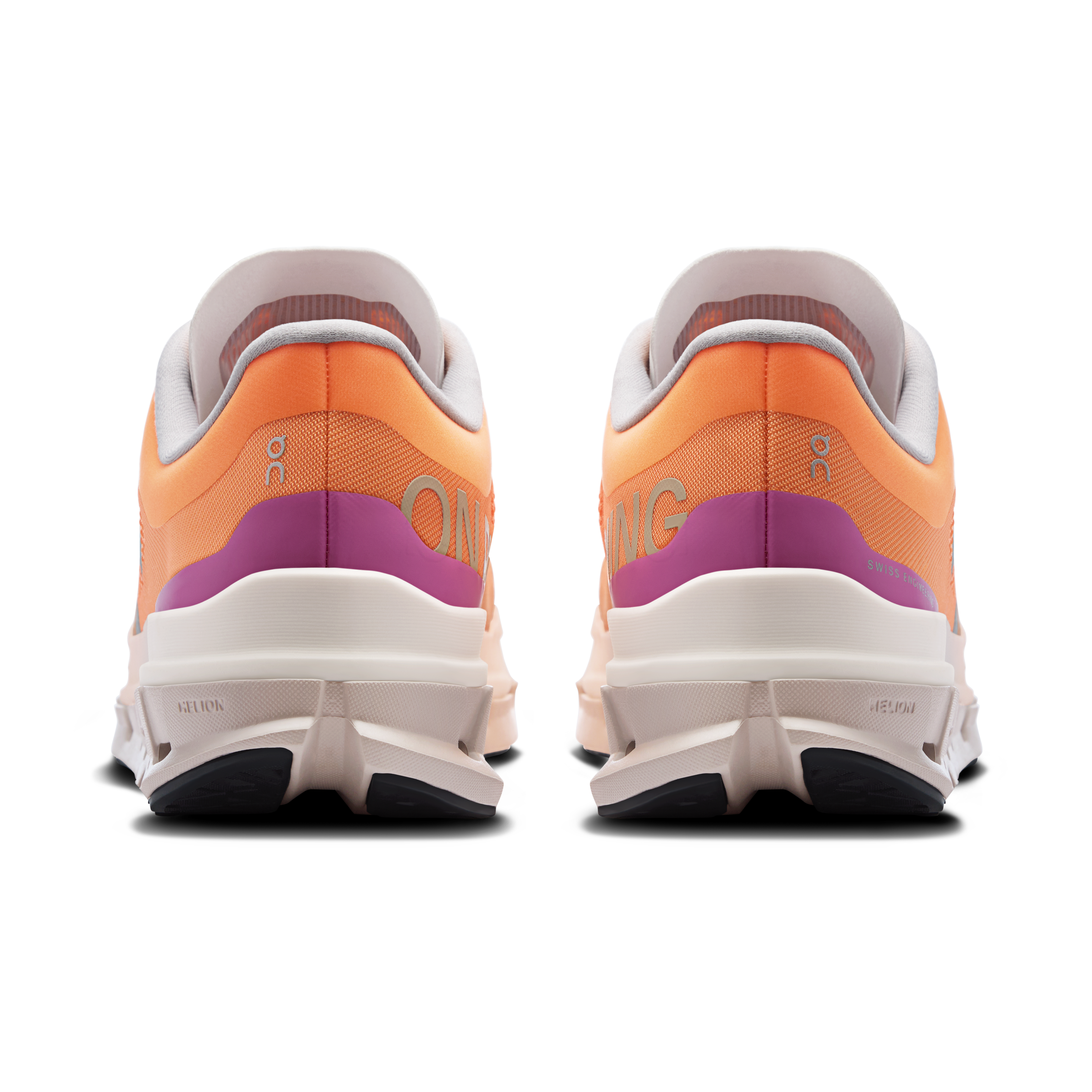on running cloudflow 5 tangerine silver (women's)