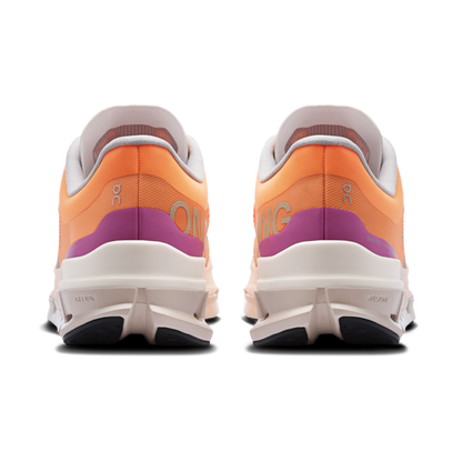 on running cloudflow 5 tangerine silver (women's)