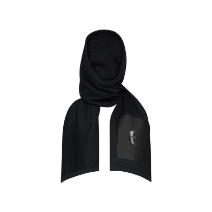 On Hooded Scarf Fka Black