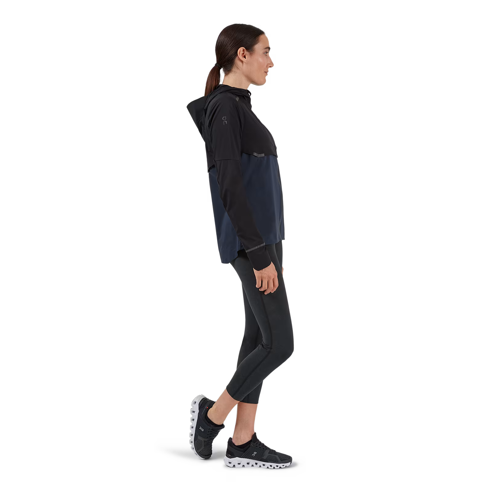 On Weather Jacket Black | Navy (Women'S)