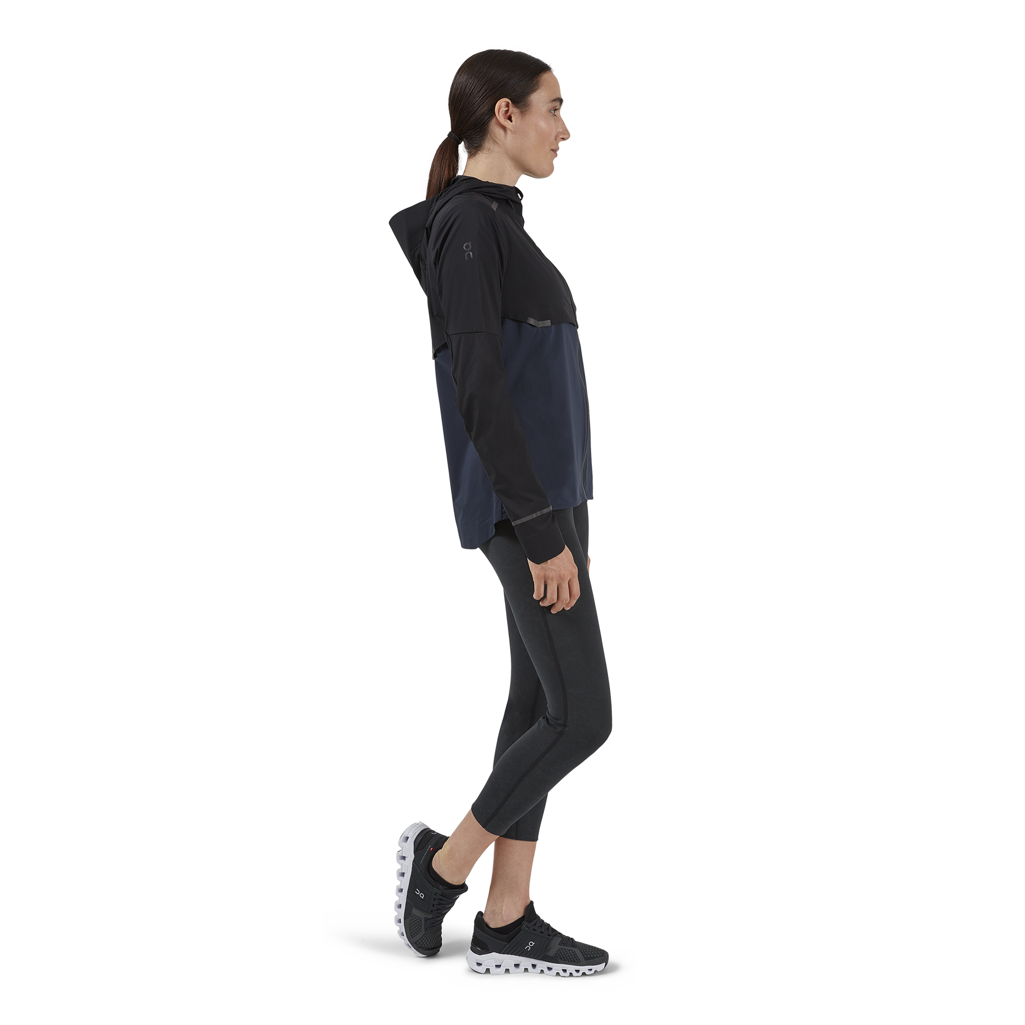 On Weather Jacket Black | Navy (Women'S)