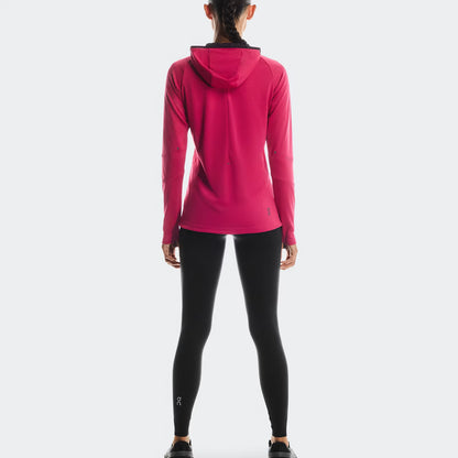 On Climate Zip Hoodie Grenadine (Women'S)