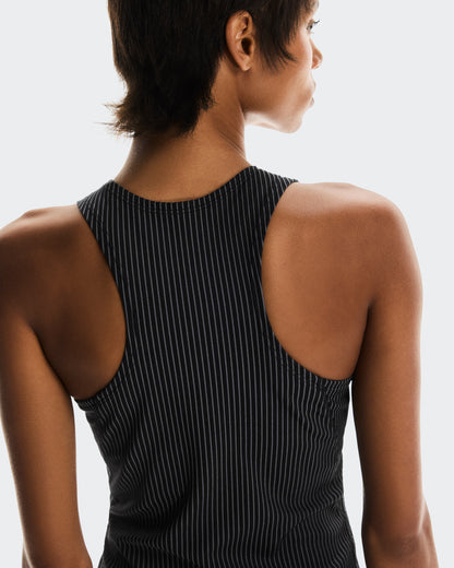On All-Day Ribbed Dress Black | Rock (Women's)