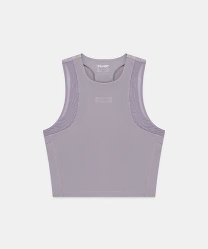 Bandit Womens Stamina V Lyra Race Crop Violet Fog