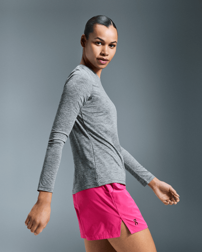 on core long-t Heather Gray (Women's)