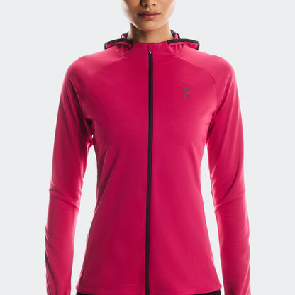 On Climate Zip Hoodie Grenadine (Women'S)