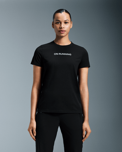 On On Run-T Black (Women'S)