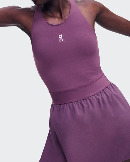 On Court Dress Split Cassis (Women'S)