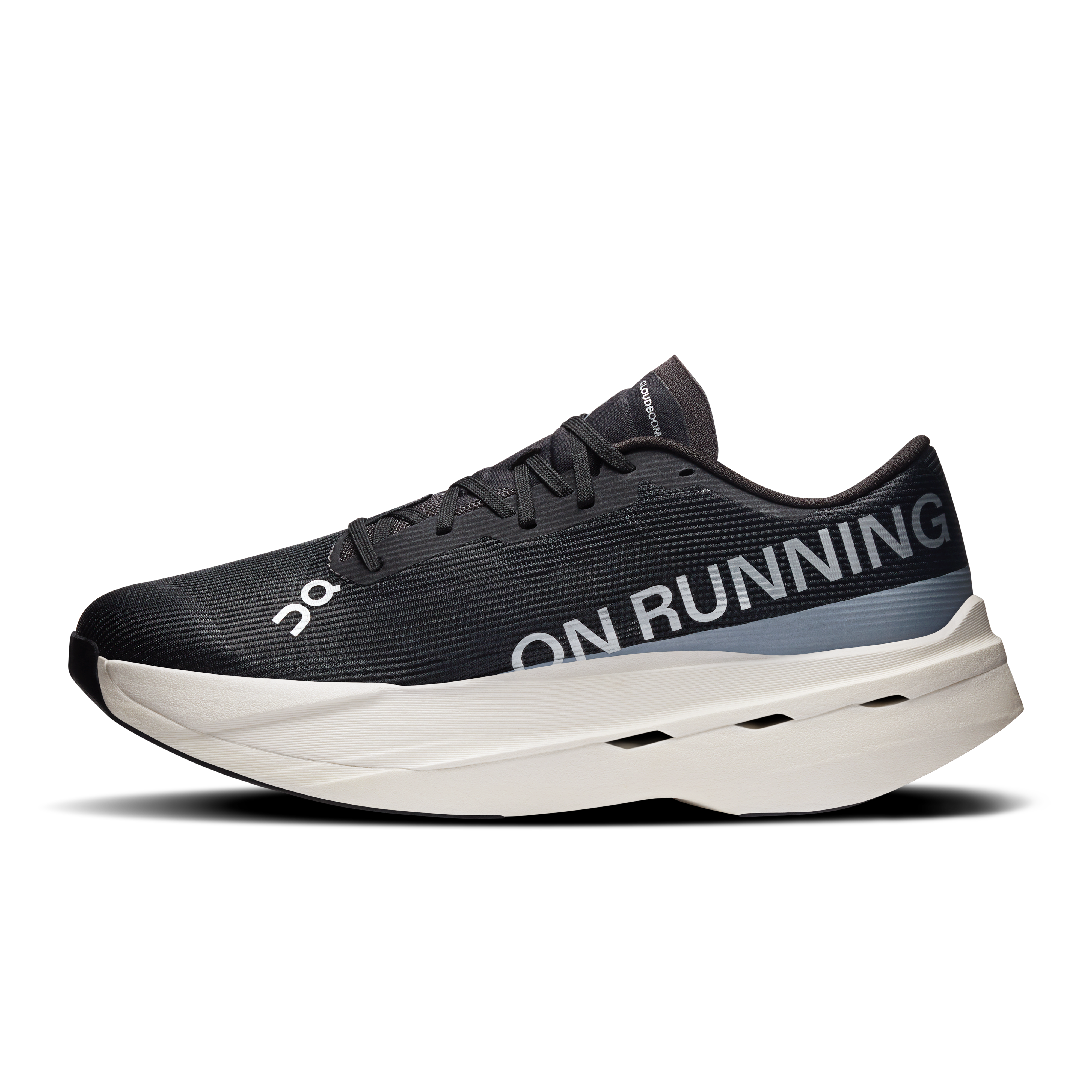 On Cloudboom Volt White Black