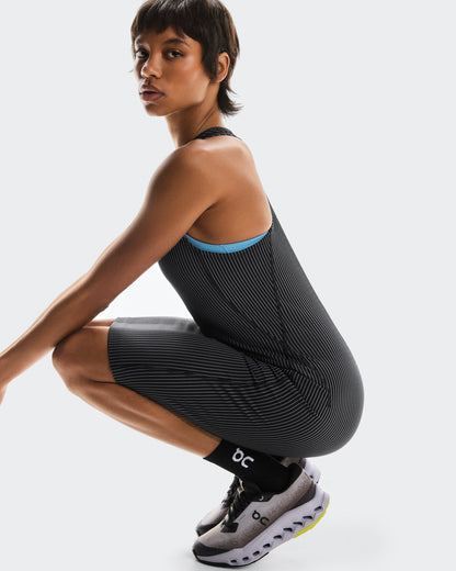 On All-Day Ribbed Dress Black | Rock (Women's)