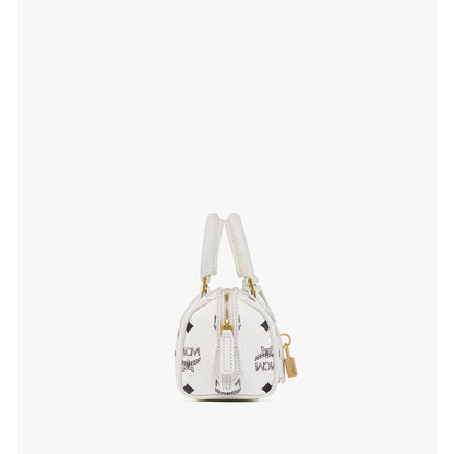 MCM Mini Ella Boston Bag in Visetos