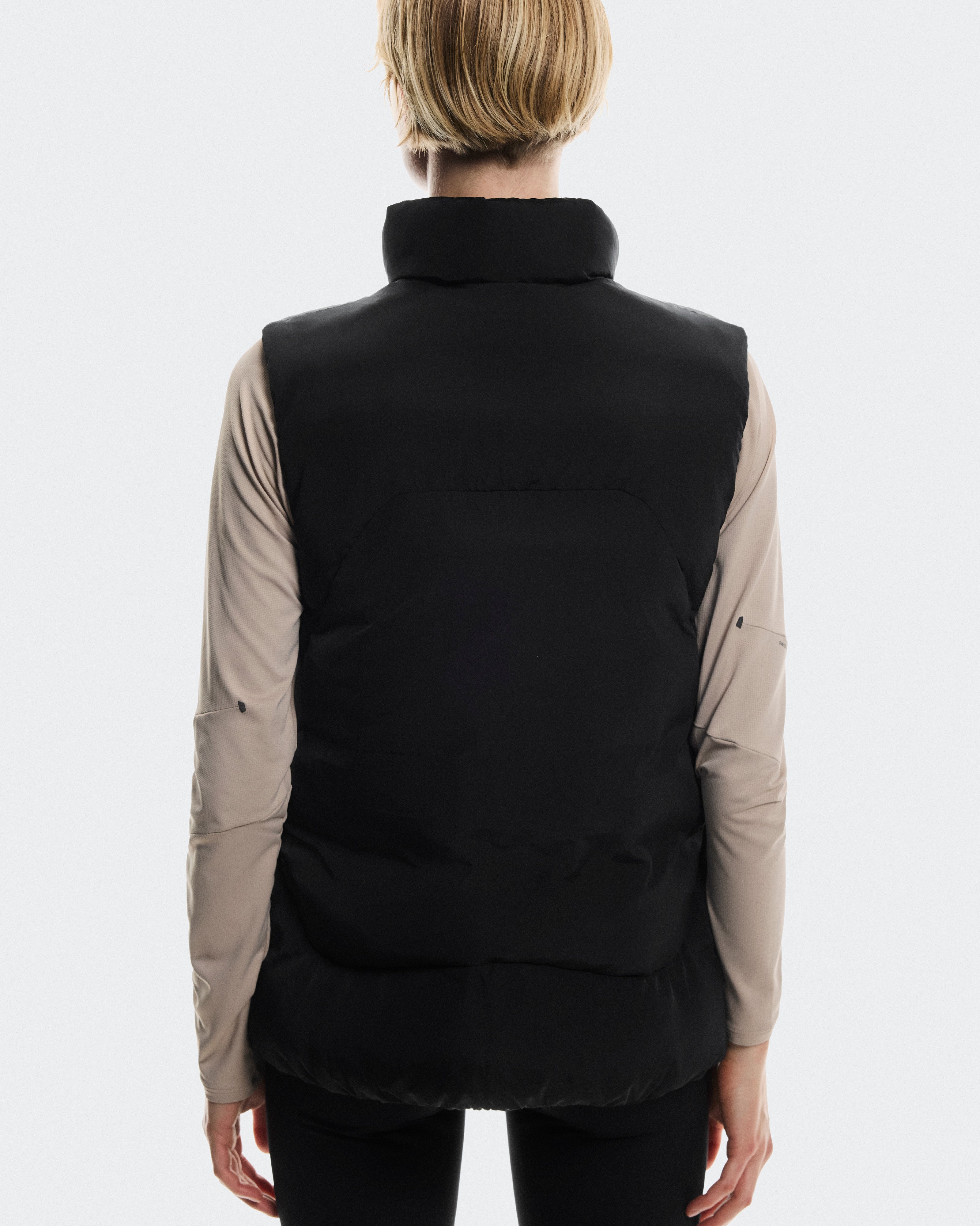 On All-Day Puffer Vest Black (Women'S)