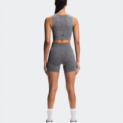 On Studio Knit Crop Graphite Heather (Women'S)