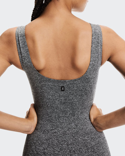 On Studio Knit Bodysuit Graphite Heather (Women'S)