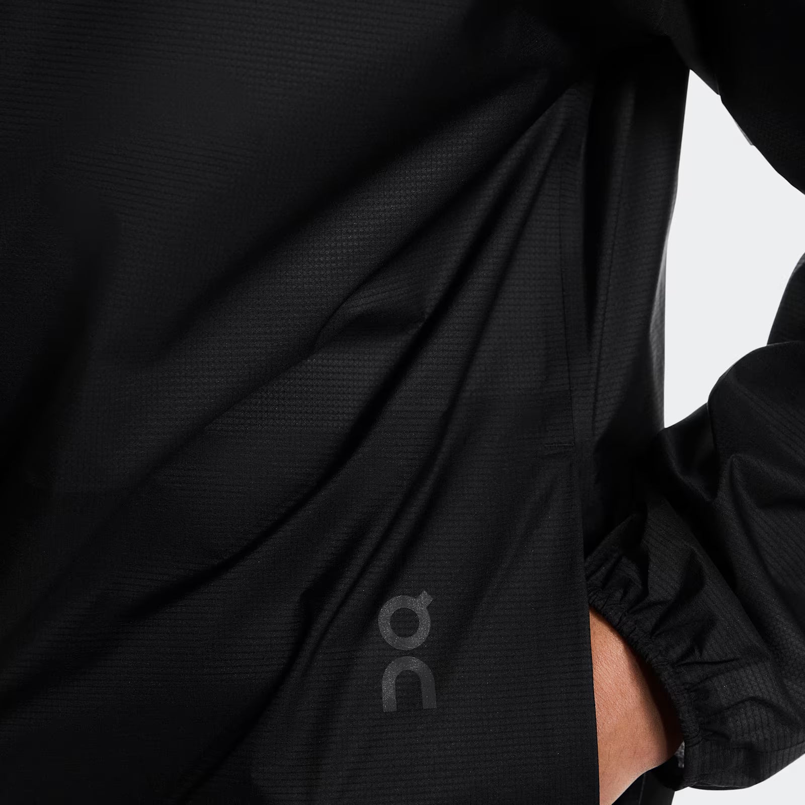 On Explore Lightweight Waterproof Jacket Black