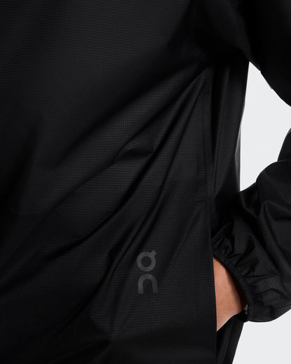 On Explore Lightweight Waterproof Jacket Black