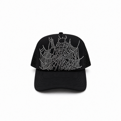 Sp5der Rhinestone WEB HAT