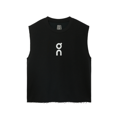 On Club Crew Crop Black