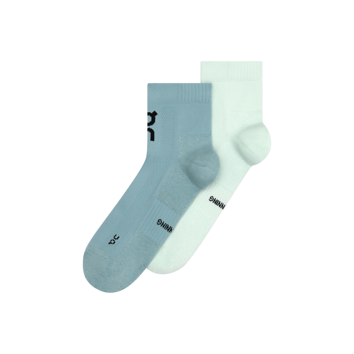 On Core Run Sock Mid 2P Flurry | Wash