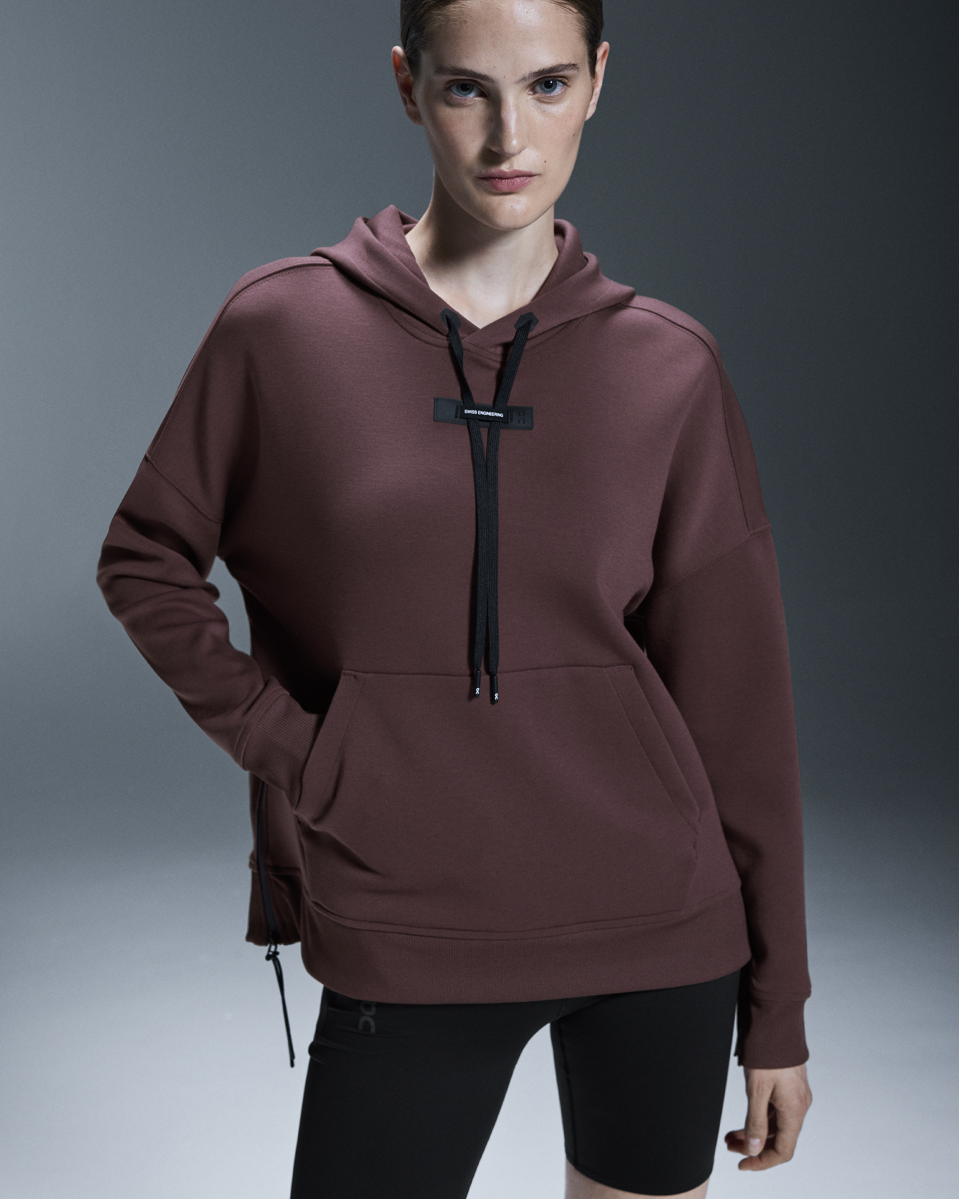 on hoodie Mulberry (Women's)