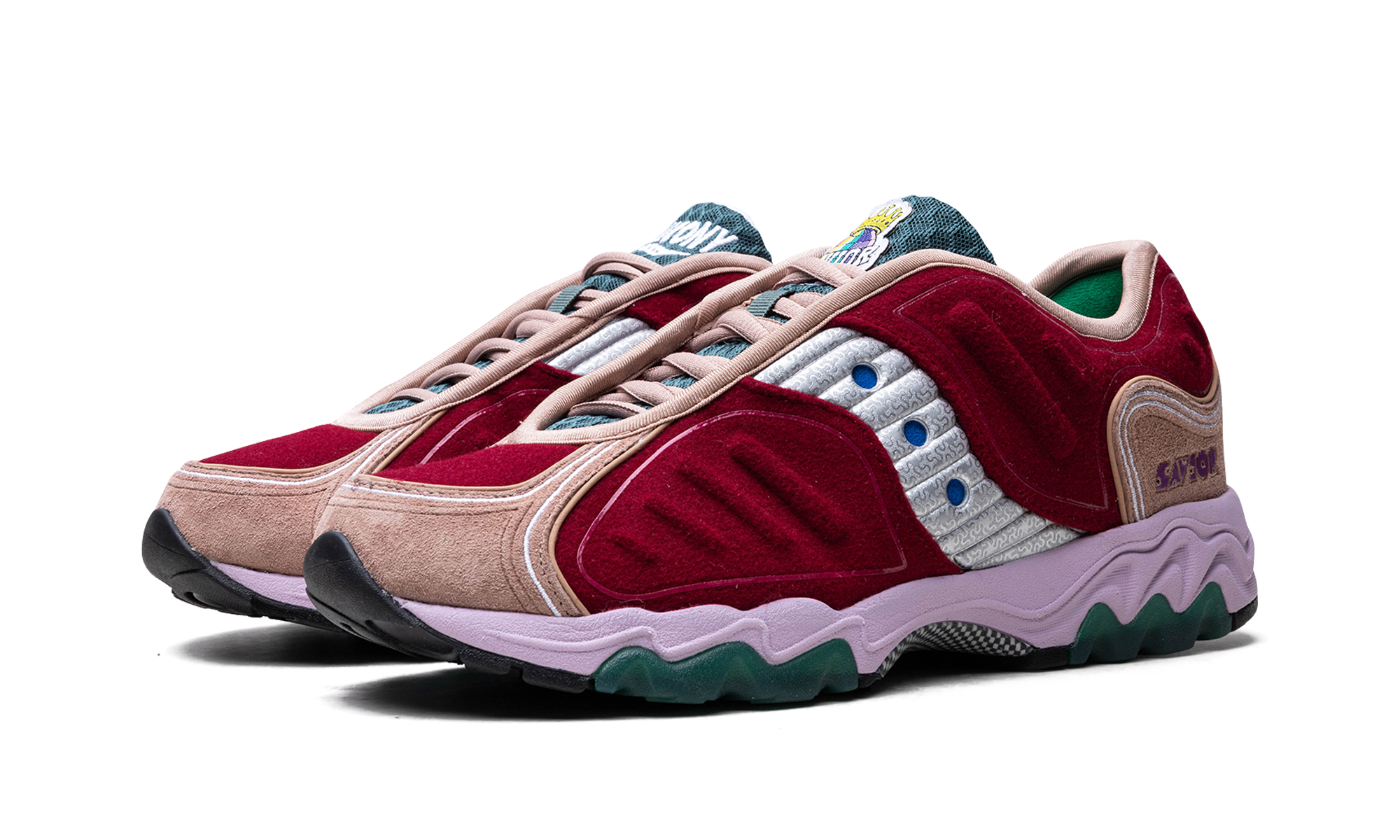 Saucony Matrix Jae Tips No Shoes In The House Burgundy