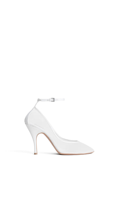 Alaïa Strappy Pumps In Mesh