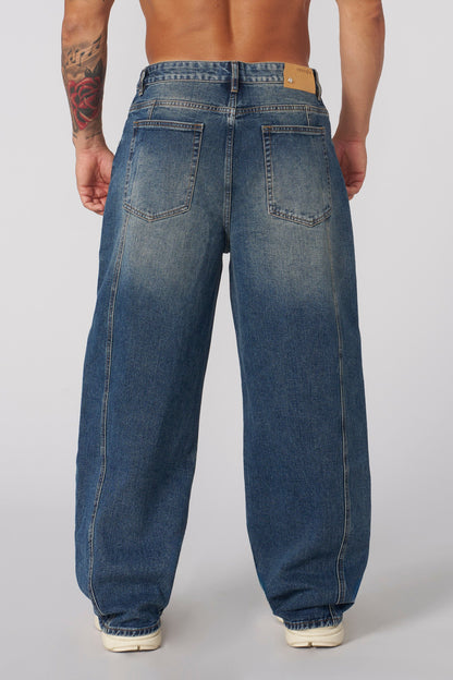 YoungLA 6013 - Baggy Ass Jeans Dark Blue Wash