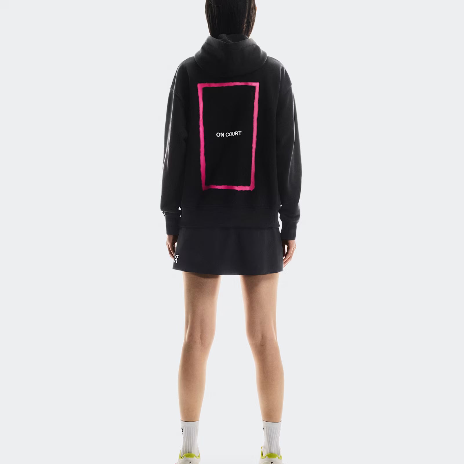 On Club Hoodie Tennis Black (Women'S)