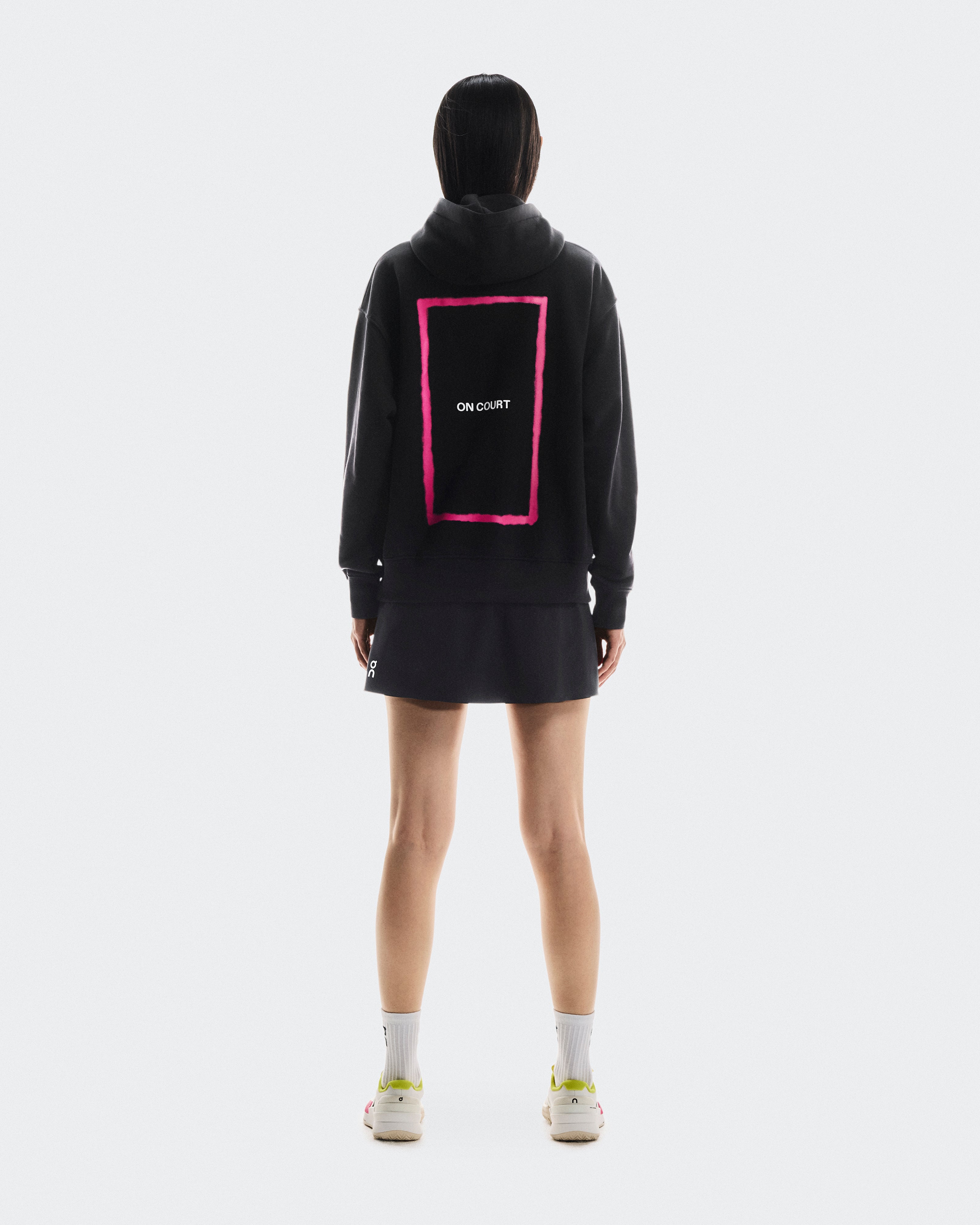 On Club Hoodie Tennis Black (Women'S)