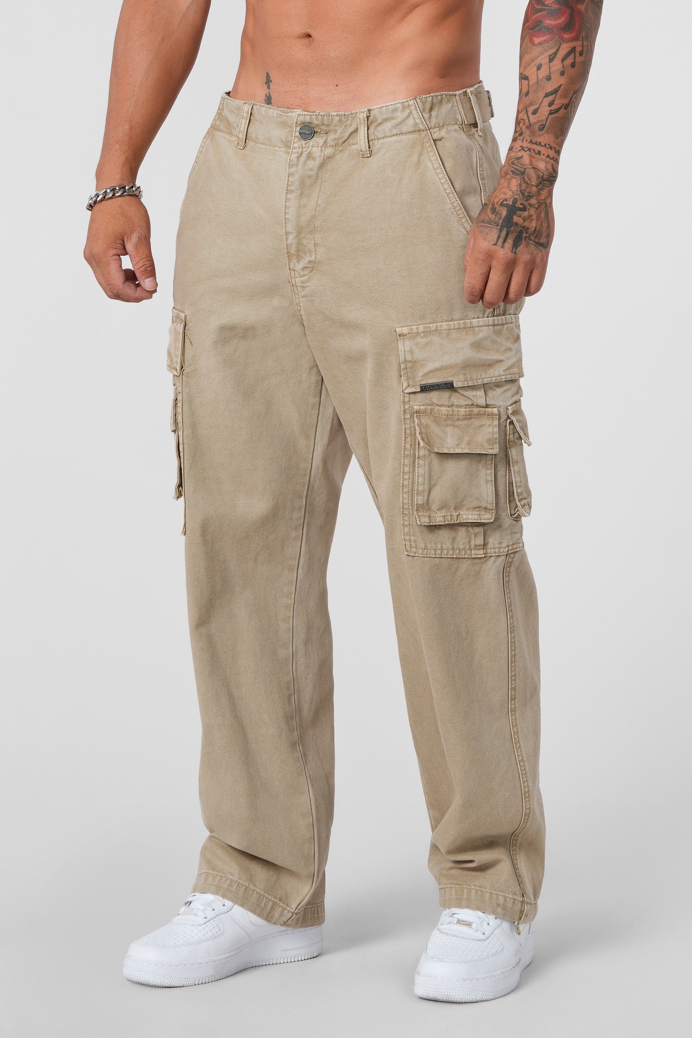 YoungLA 6024 - Ops Utility Pants Khaki