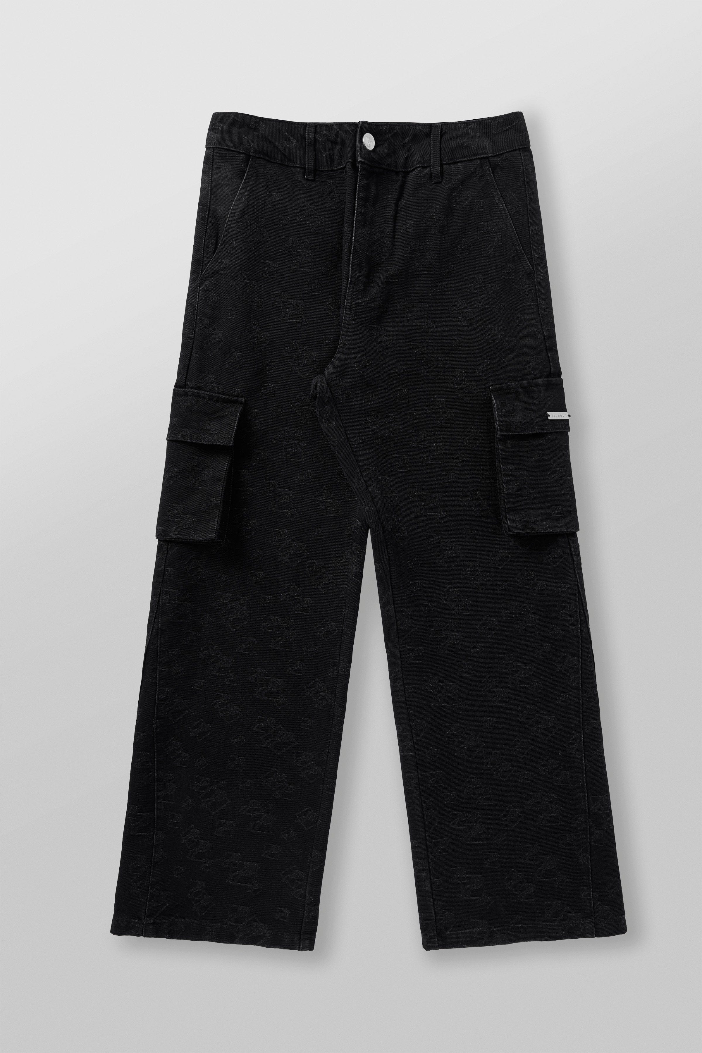 YoungLA 6028 - Streetwear Baggy Jeans Black Wash