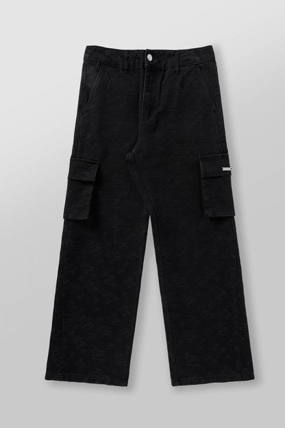YoungLA 6028 - Streetwear Baggy Jeans Black Wash