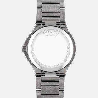 Movado Se Women Quartz Mother of Pearl Dial Analog Stainless Steel Watch 607542
