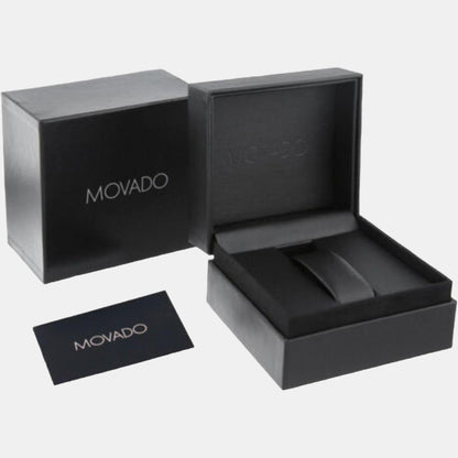 Movado Museum Classic Women Quartz Mother of Pearl Dial Analog Stainless Steel Watch 607629