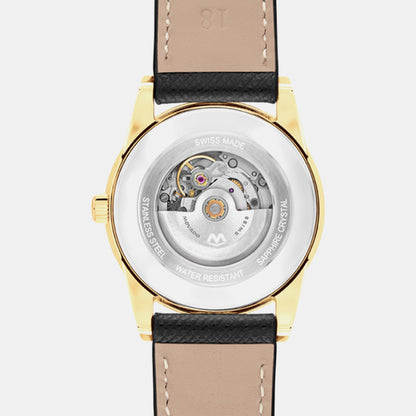 Movado Museum Classic Women Automatic Grey Dial Analog Stainless Steel Watch 608006