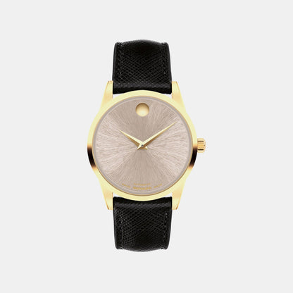 Movado Museum Classic Women Automatic Grey Dial Analog Stainless Steel Watch 608006