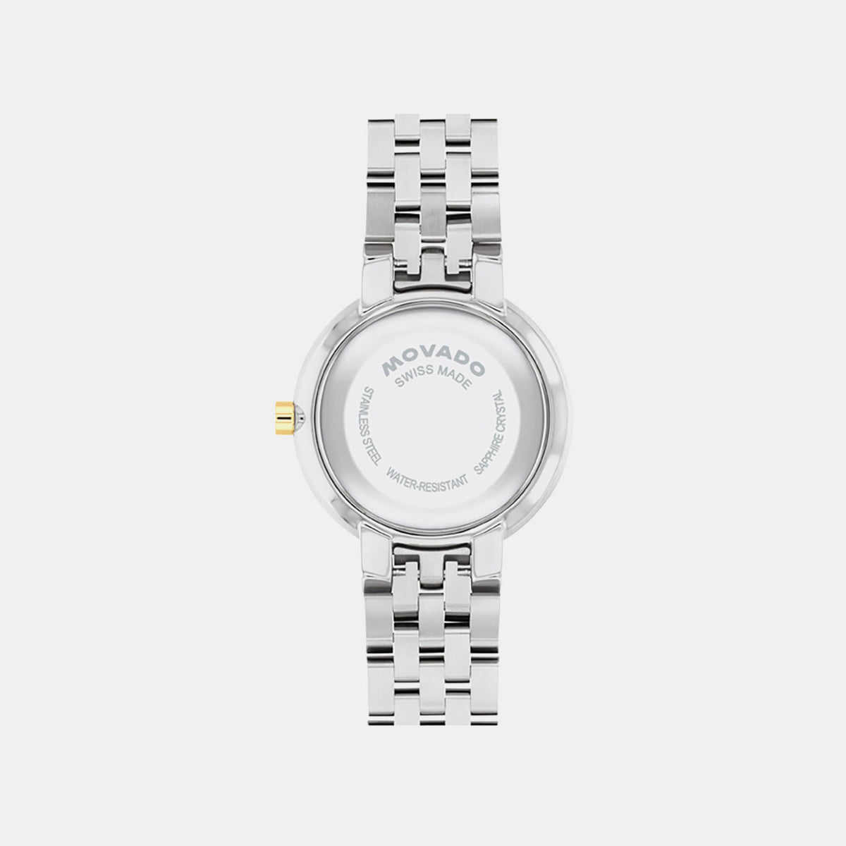 Movado Museum Classic Women Quartz Silver Dial Analog Stainless Steel Watch 608007