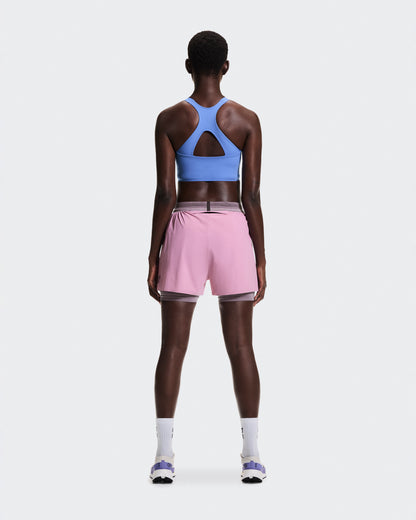 On 3" Performance 2/1 Shorts Sakura | Dewberry (Women'S)