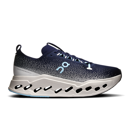 On Cloudsurfer Max Wide Midnight Ivory