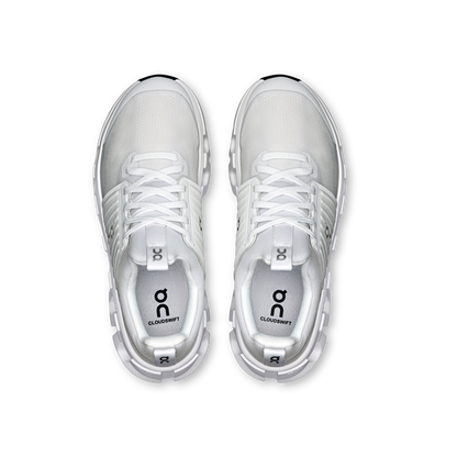 on running cloudswift youth all white