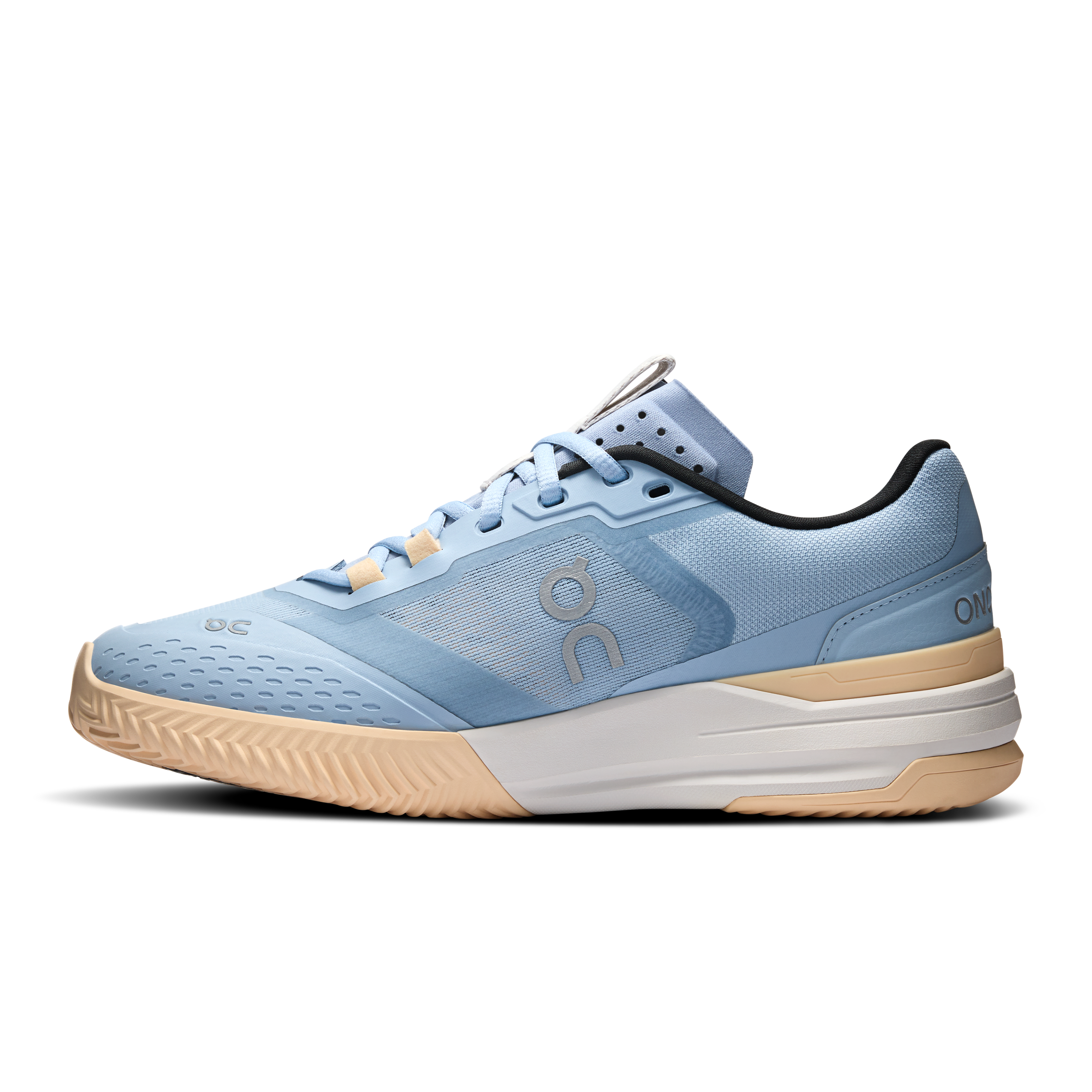 on running the roger advantage pro clay chambray blon runningde (women's)