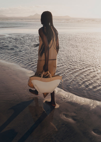 Polene Cyme Beige Canvas