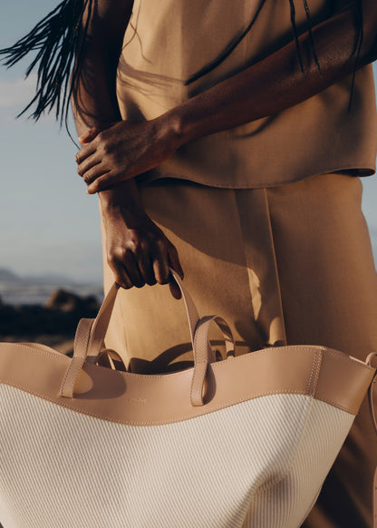 Polene Cyme Beige Canvas