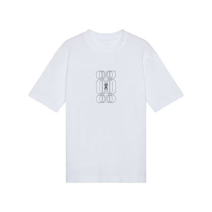 On Club-T Graphic White | Black (Women'S)