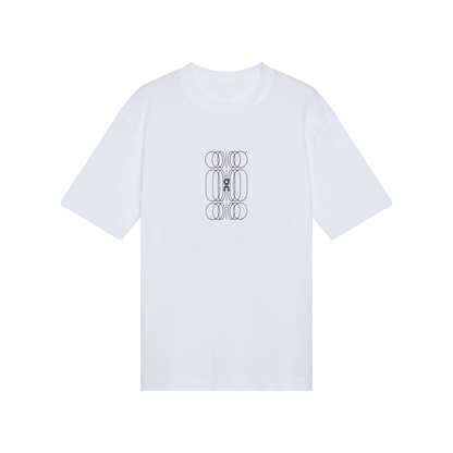 On Club-T Graphic White | Black (Women'S)