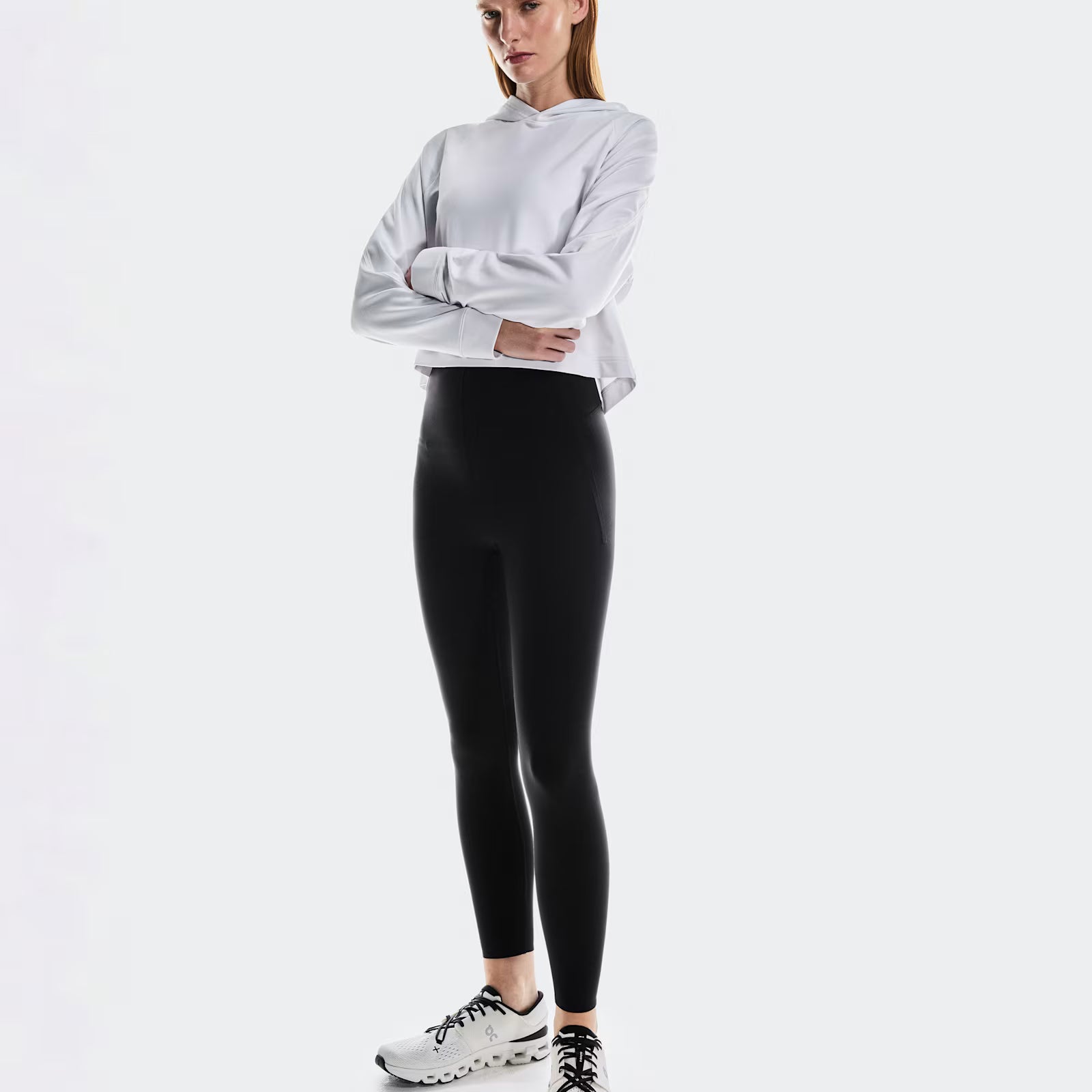 On Train Tights 7/8 Black (Women'S)