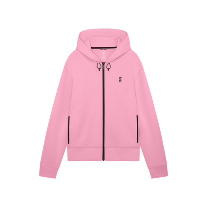 On Focus Tech Zip Hoodie Magnolia (Women'S)