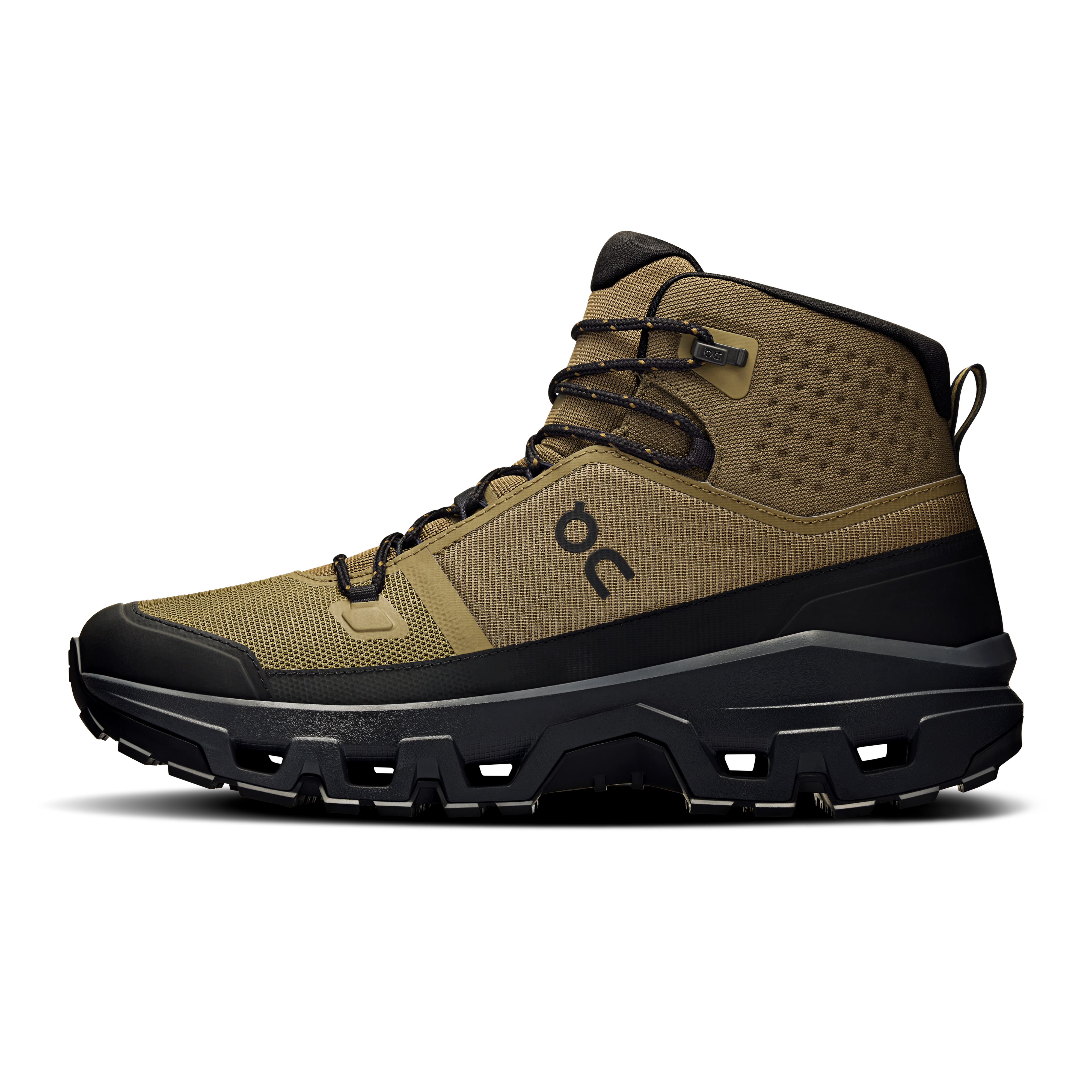 on running cloudrock mid waterproof hunter black