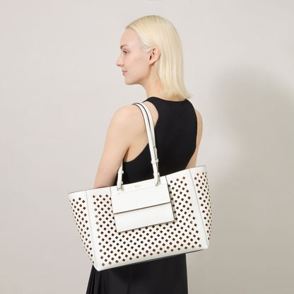 Mulberry Perforated Tote