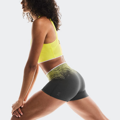 On Race Tights Short Lime (Women'S)